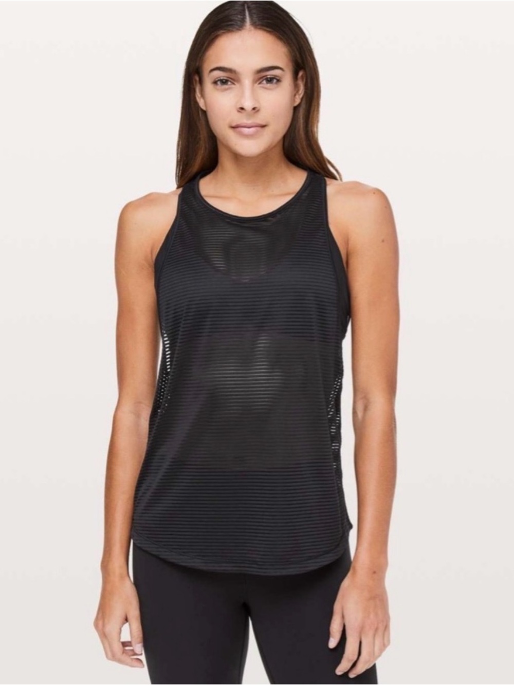 Luluemon Black Shirt - MISSING STRAP